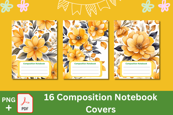 Download 16 Composition Notebook Covers - Covers Collection