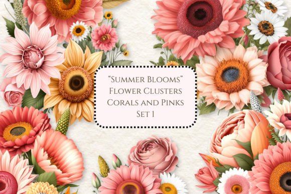 Download Summer Blooms - Flowers Pink and Coral - Premium Resources