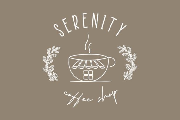 Download Logo,coffee Shop Handraw Logo - Shop Collection