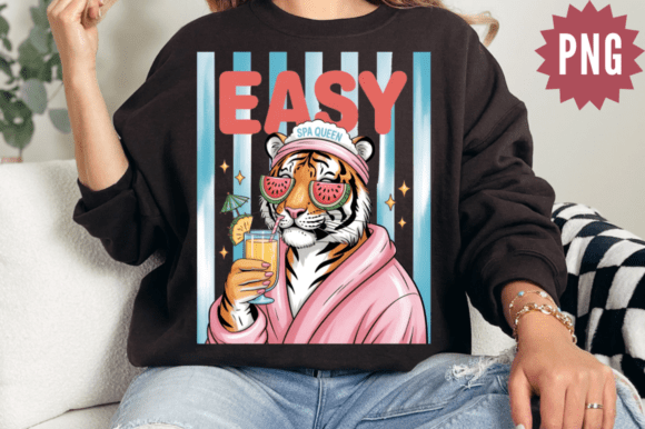 Download Tiger Spa Relax Summer Drink PNG Design - Drink png Collection