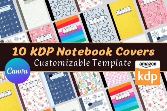 Download Composition Notebook Covers Bundle ⋆ KDP - Covers Collection