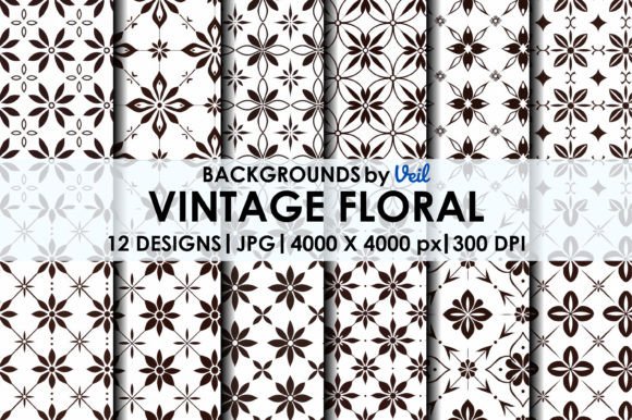 Download Vintage Floral Seamless Pattern - Premium Resources