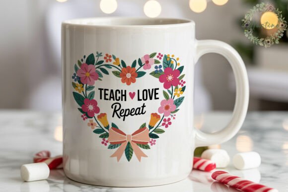 Download Teach Love Repeat Floral PNG Clipart - Repeat floral Collection