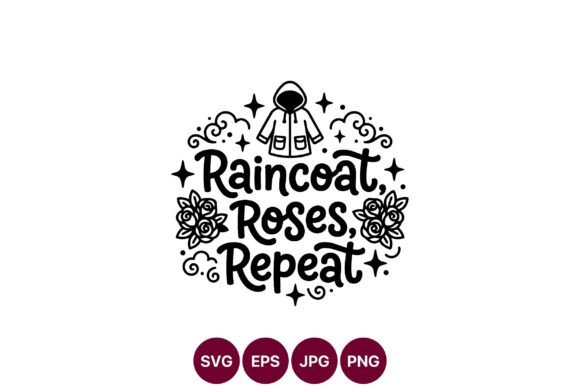 Download Raincoat Roses Repeat Floral Vector Art - Repeat floral Collection