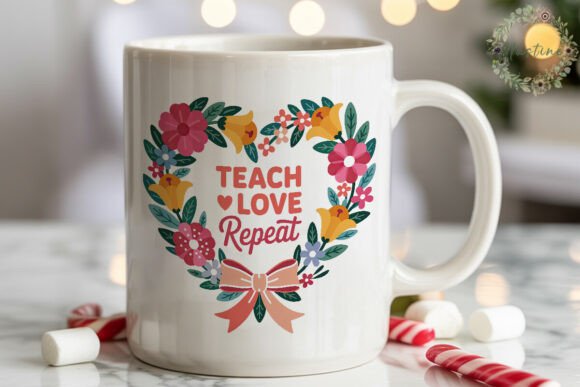 Download Teach Love Repeat Floral PNG Clipart - Repeat floral Collection